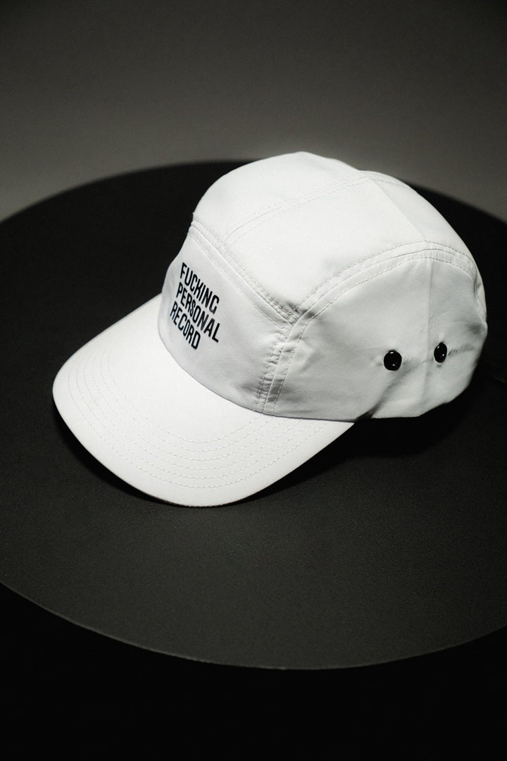 Gorra Blanca Running Impermeable